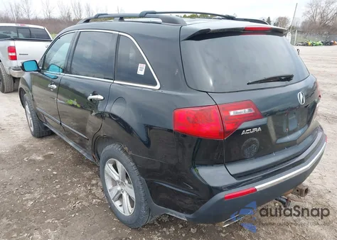 2010 Acura Mdx Technology Package из США, поврежденный, VIN 2HNYD2H46AH505171